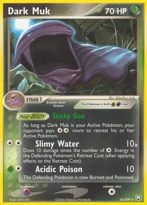 Dark Muk from EX Team Rocket Returns