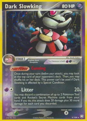 Dark Slowking from EX Team Rocket Returns