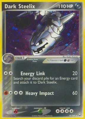 Dark Steelix from EX Team Rocket Returns