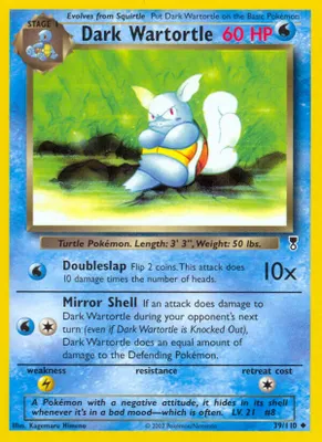 Dark Wartortle from Legendary Collection