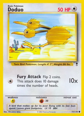 Doduo from Legendary Collection