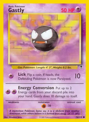 Gastly from Legendary Collection