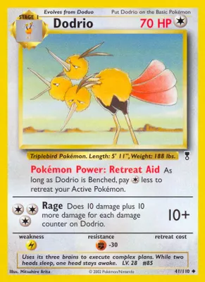Dodrio from Legendary Collection