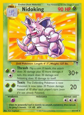 Nidoking from Legendary Collection