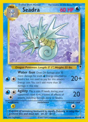 Seadra from Legendary Collection