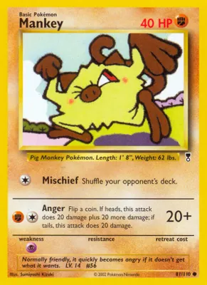 Mankey from Legendary Collection