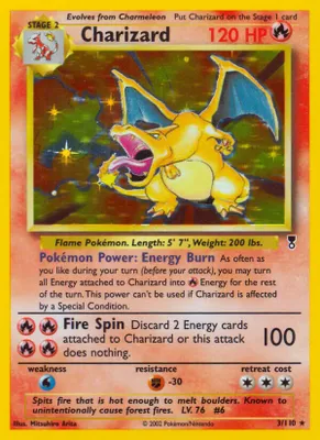 Charizard from Legendary Collection