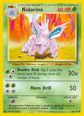 Nidorino from Legendary Collection