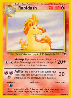 Rapidash from Legendary Collection
