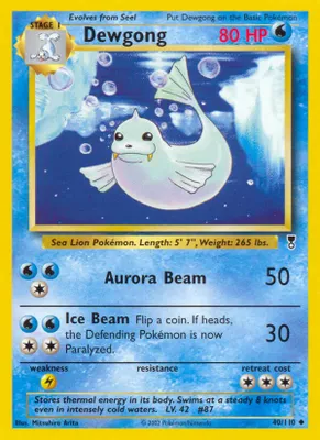 Dewgong from Legendary Collection