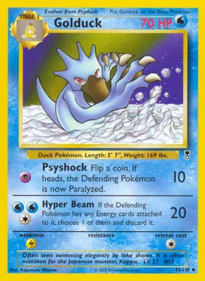 Golduck from Legendary Collection