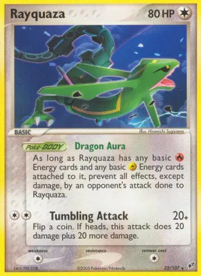 Rayquaza from EX Deoxys