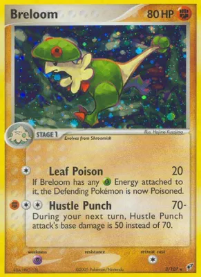 Breloom from EX Deoxys