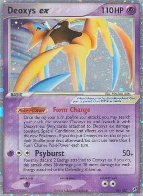 Deoxys ex (Attack Forme) from EX Deoxys