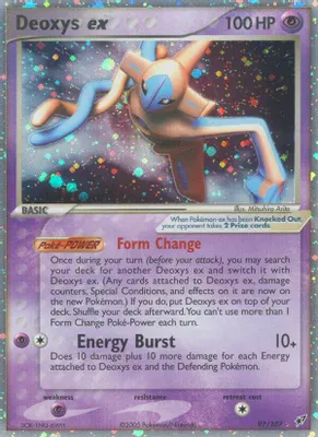 Deoxys ex (Normal Forme) from EX Deoxys