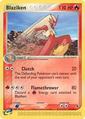 Blaziken - 15/109 from EX Ruby and Sapphire