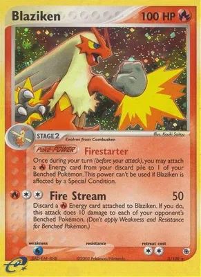 Blaziken - 3/109 from EX Ruby and Sapphire