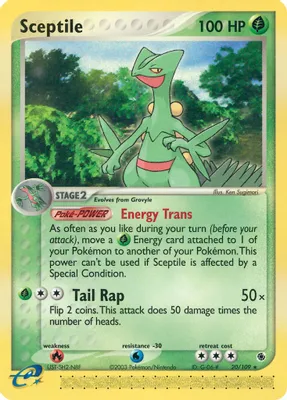 Sceptile - 20/109 from EX Ruby and Sapphire
