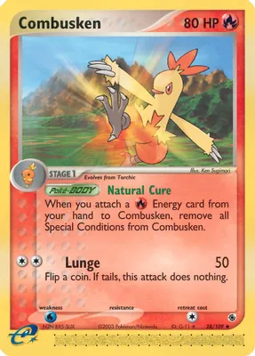 Combusken - 28/109 from EX Ruby and Sapphire