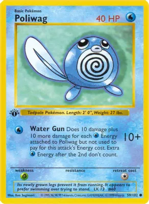 Poliwag from Base Set (Shadowless)