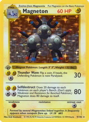 Magneton from Base Set (Shadowless)