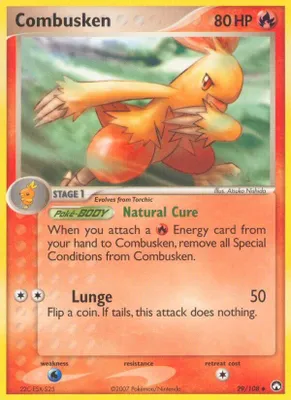 Combusken from EX Power Keepers