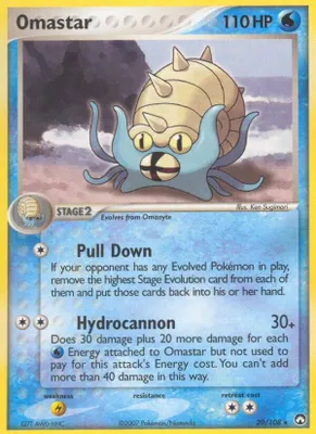 Omastar from EX Power Keepers