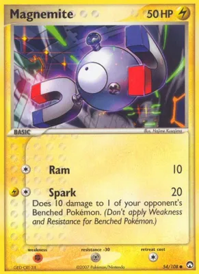 Magnemite from EX Power Keepers