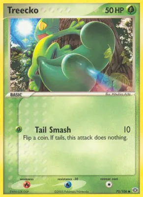 Treecko from EX Emerald