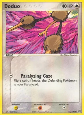 Doduo from EX Emerald