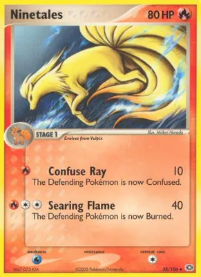 Ninetales from EX Emerald