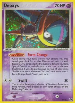 Deoxys (Speed Forme) from EX Emerald