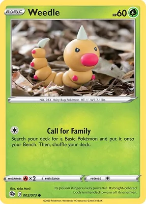 Weedle from Champion's Path