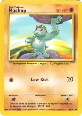 Machop from Base Set
