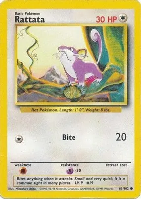 Rattata from Base Set