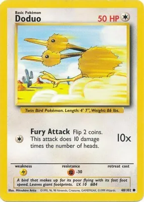 Doduo from Base Set