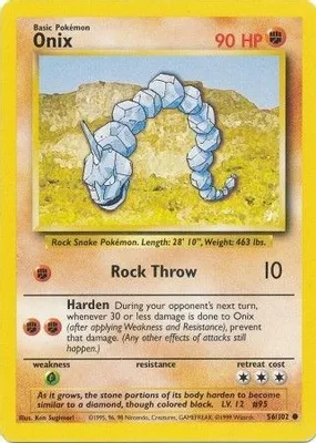 Onix from Base Set