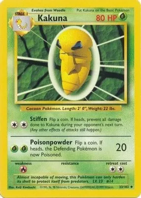 Kakuna from Base Set