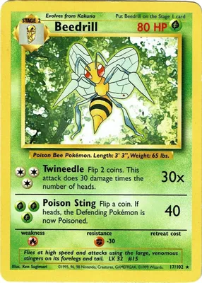 Beedrill from Base Set
