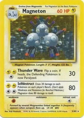 Magneton from Base Set