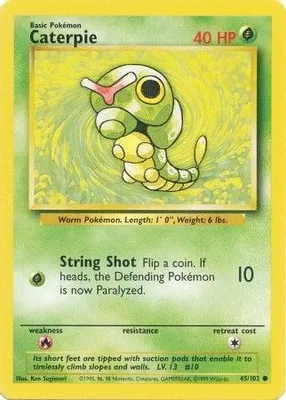 Caterpie from Base Set