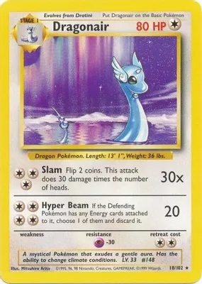 Dragonair from Base Set