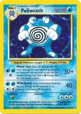 Poliwrath from Base Set