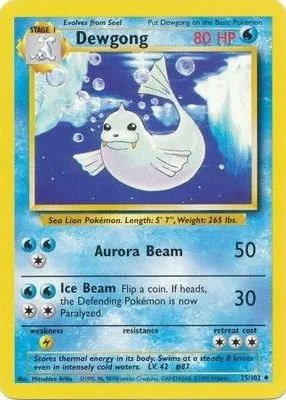 Dewgong from Base Set