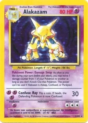 Alakazam from Base Set