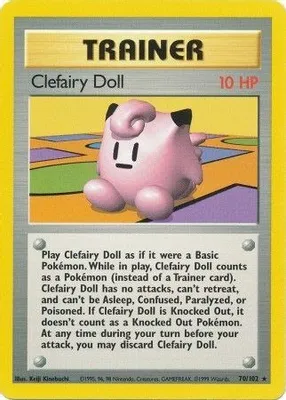 Clefairy Doll from Base Set