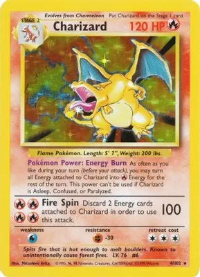 Charizard from Base Set
