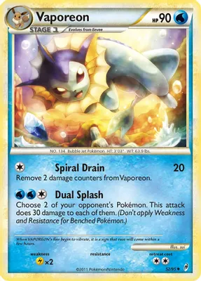 Vaporeon from Call of Legends