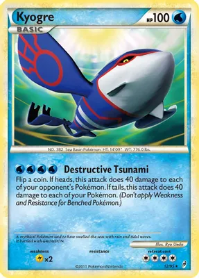 Kyogre from Call of Legends