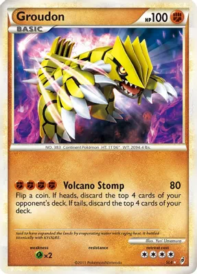 Groudon (Shiny) from Call of Legends